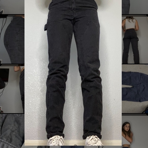 Black cargo pants - Picture 1 of 3